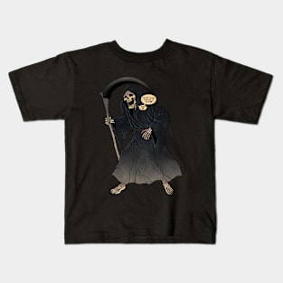 Grinning reaper Kids T-Shirt